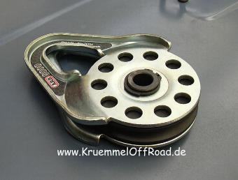 Forstset Offroad Set Bergeset 10t Umlenkrolle 7/8 Schäkel 14t Baumgurt 1,5  m